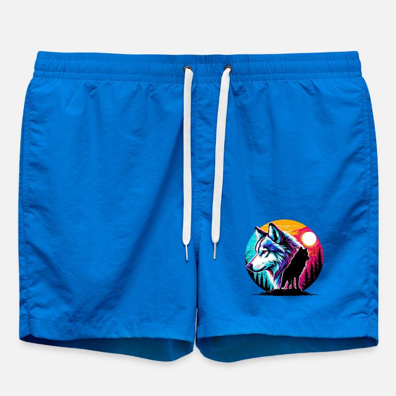 Wolf - Badeshorts - Cobalt blue