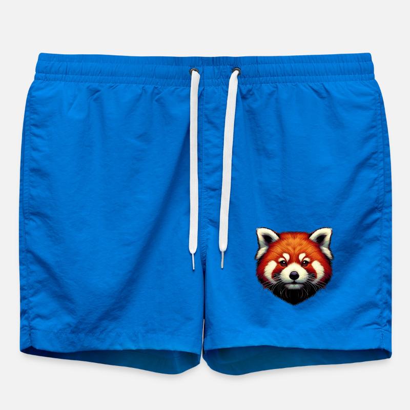 Red panda - Swim Trunks - cobalt blue