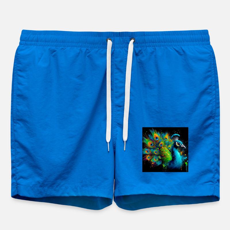 peacock - Swim Trunks - cobalt blue