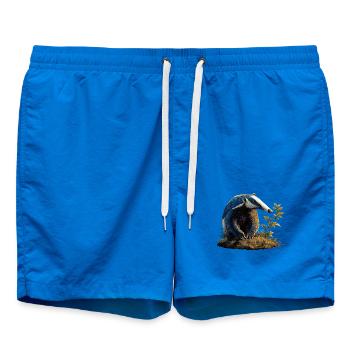 Fourmilier Tamandua Fourmilier Grands fourmiliers - Short de bain - cobalt blue - Devant - AI Model Male 185 light (185cm)