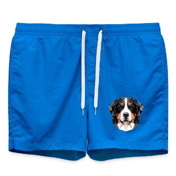 Bernese Mountain Dog Cute Dogs Swiss Mountain Dogs - Swim Trunks - cobalt blue - Front