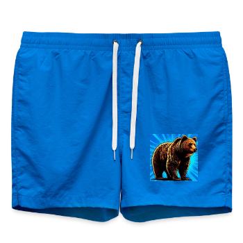 ours - Short de bain - cobalt blue - Devant