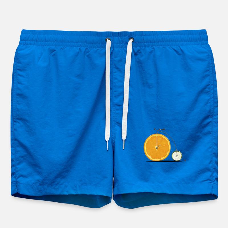 Fruit Bicycle - Swim Trunks - cobalt blue