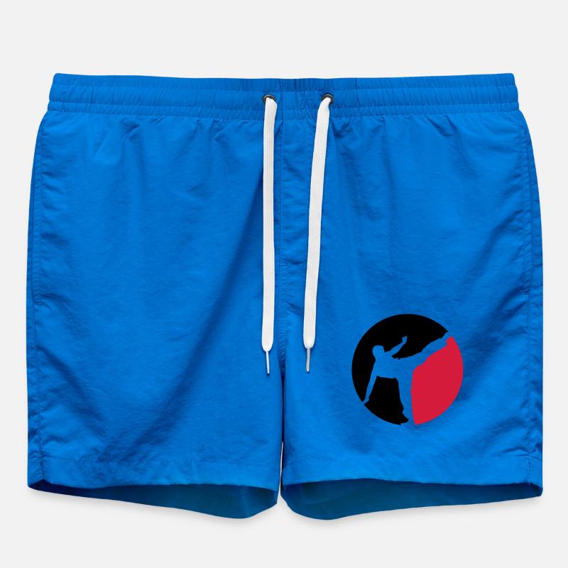 Karate - Swim Trunks - cobalt blue