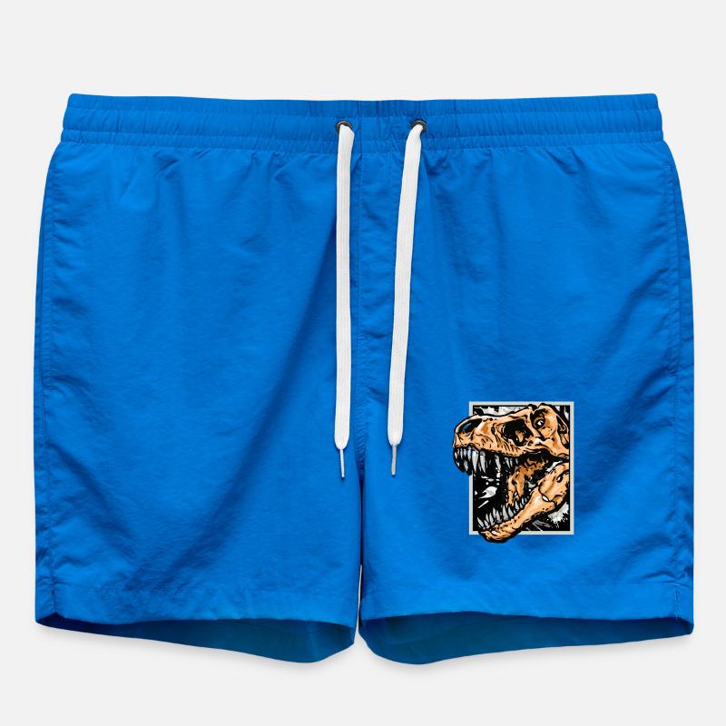 Dinosaurier / T-Rex / Trex / Geschenkidee - Badeshorts - Cobalt blue
