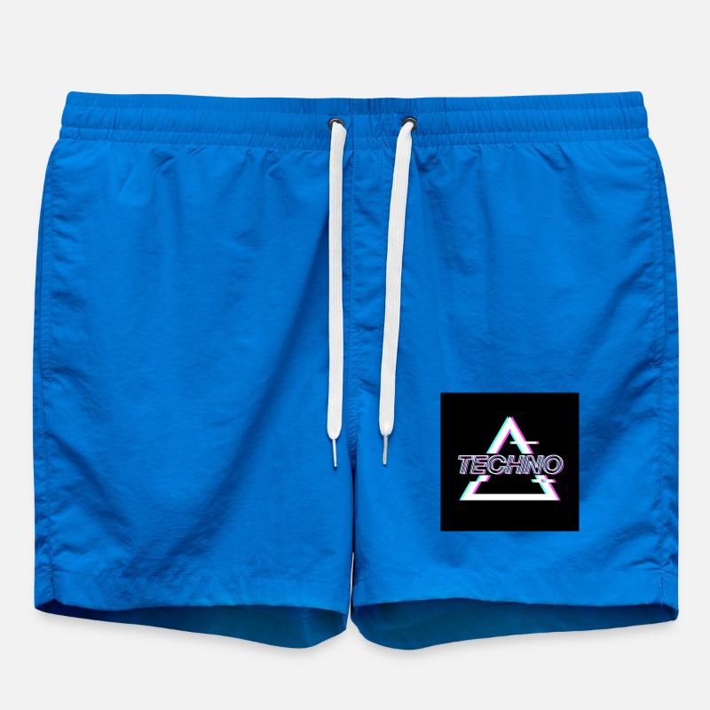 Techno - Swim Trunks - cobalt blue