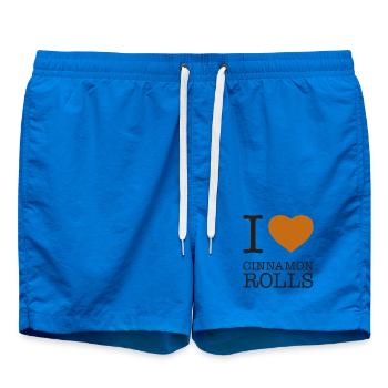 J’ADORE LES ROULEAUX À LA CANNELLE Zimtrollen Fika - Short de bain - cobalt blue - Devant