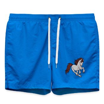 Amour des chevaux Chevaux islandais au galop Chevaux Islandais - Short de bain - cobalt blue - Devant