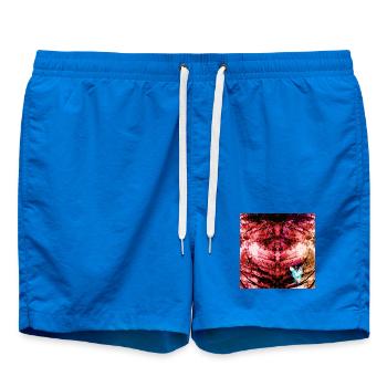 Red Forest Manala - Swim Trunks - cobalt blue - Front
