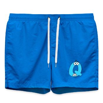 Q - Swim Trunks - cobalt blue - Front