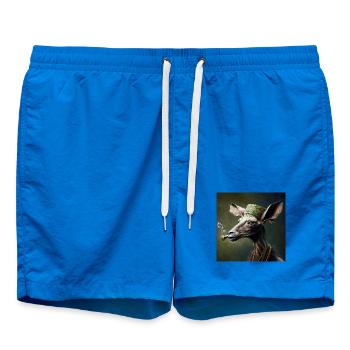 Cannabiche 04 ohne Typografie - Badeshorts - Cobalt blue - Vorne