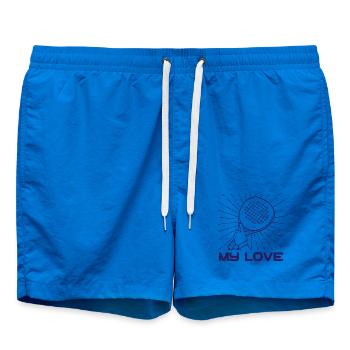 Padel Racket Spieler Statement Sportart Padelspiel - Badeshorts - Cobalt blue - Vorne