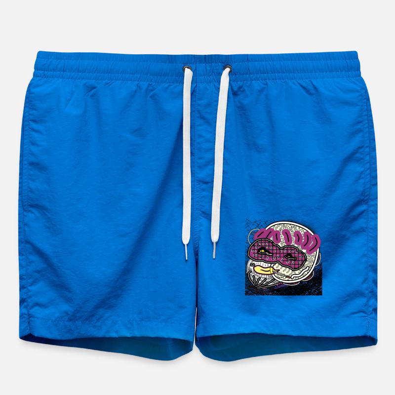 Comic-Mann - Badeshorts - Cobalt blue