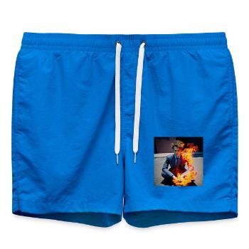 Burning Man 01 - Short de bain - cobalt blue - Devant