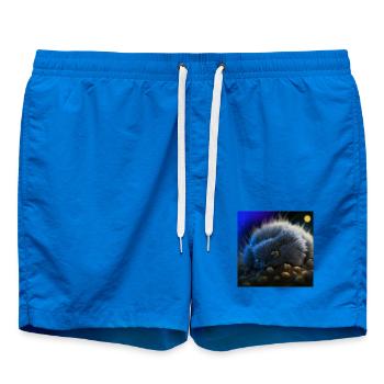 Foto Makro Kreatur 07 - Badeshorts - Cobalt blue - Vorne
