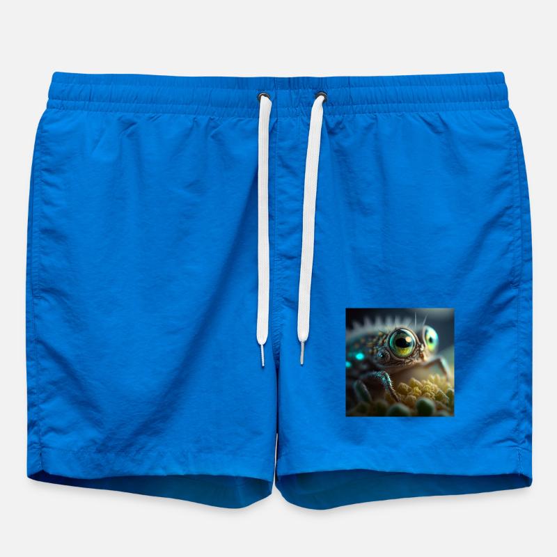 Photo macro creature 02 - Swim Trunks - cobalt blue