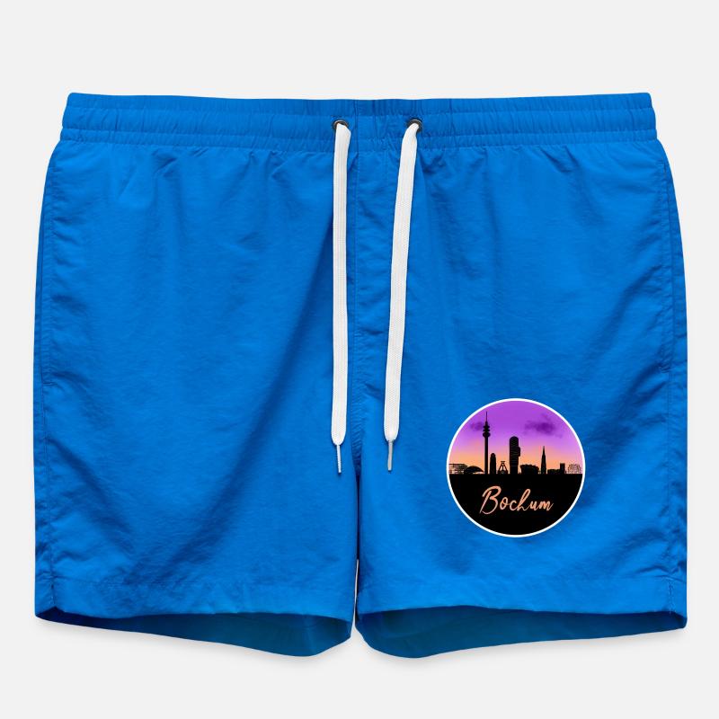 Bochum Fine Skyline - Short de bain - cobalt blue