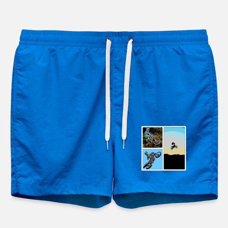 MOTOcross - Short de bain - cobalt blue