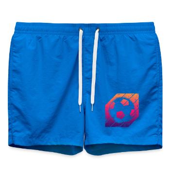 Soccer - Swim Trunks - cobalt blue - Front