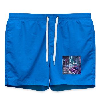 Cybercity - Ville du futur - Short de bain - cobalt blue - Devant