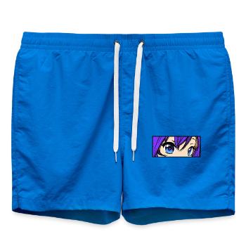 Cartoon Comic Mangastyle Anime Manga Japan - Swim Trunks - cobalt blue - Front