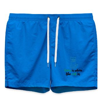 Pet Cat Statement Animaux de compagnie Animal préféré - Short de bain - cobalt blue - Devant