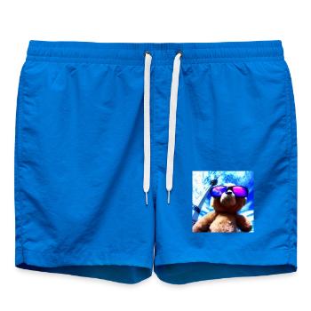 Teddy in Berlin III - Badeshorts - Cobalt blue - Vorne