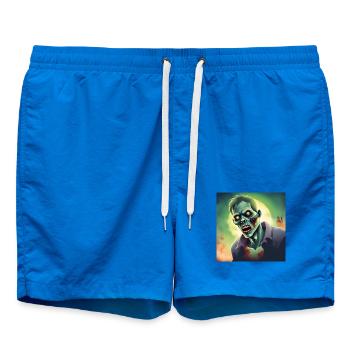 Zombie Halloween Edition 2023! Flux d’impression. - Short de bain - cobalt blue - Devant