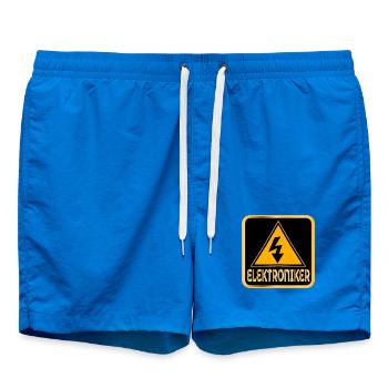 BERUFE ELEKTRONIKER ELEKTROTECHNIK - Badeshorts - Cobalt blue - Vorne