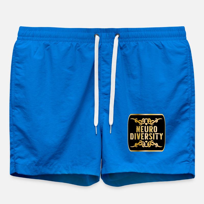NEURODIVERSITY - Swim Trunks - cobalt blue