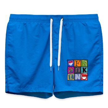 Franconie - Pop Art - Cool - Short de bain - cobalt blue - Devant