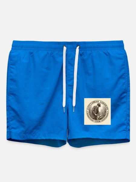 Gentleman Gardener - Swim Trunks - cobalt blue