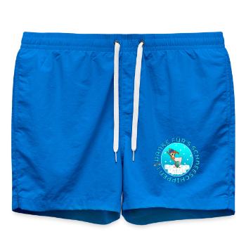 SCHNEESCHIPPEN - WINTER SCHNEE HÜHNER - Badeshorts - Cobalt blue - Vorne