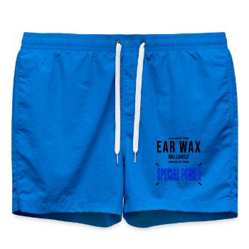 Ear Doctor Ears Earwax Gift Funny - Swim Trunks - cobalt blue - Front