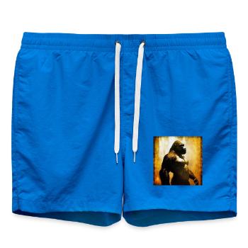 Gorille 03 - Short de bain - cobalt blue - Devant