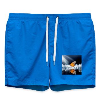 Butterfly - Swim Trunks - cobalt blue - Front