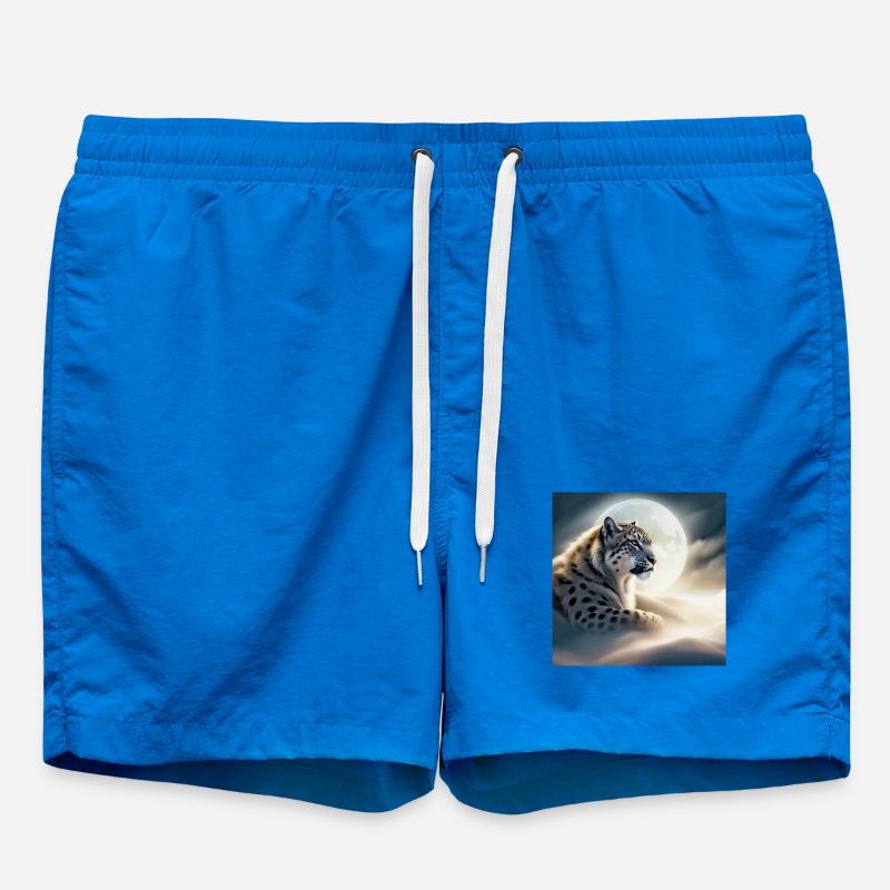 Léopard des Neiges - Short de bain - cobalt blue