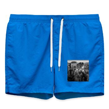 Pont Bastei Suisse saxonne Allemagne Poster - Short de bain - cobalt blue - Devant