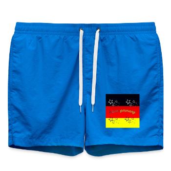 i love germany - Swim Trunks - cobalt blue - Front