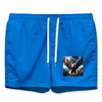 Majestätischer Adler - Badeshorts - Cobalt blue - Vorne