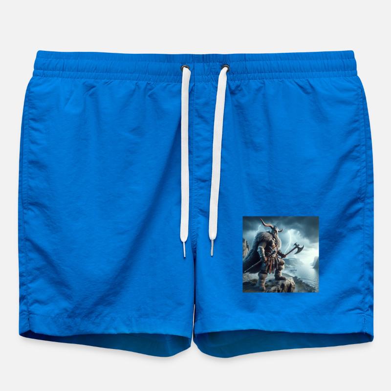 Viking Warrior - Swim Trunks - cobalt blue