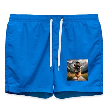 Leonberger Kunst - Badeshorts - Cobalt blue - Vorne