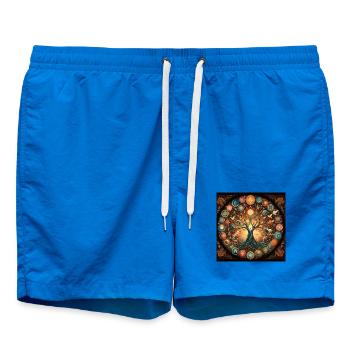 Arbre de vie coloré - Short de bain - cobalt blue - Devant