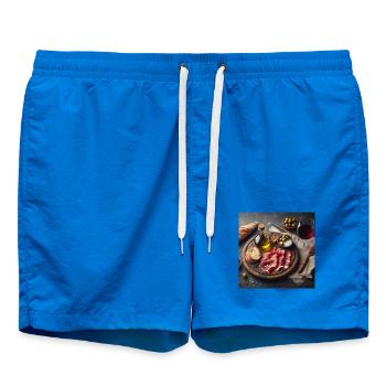 Ham platter - Swim Trunks - cobalt blue - Front