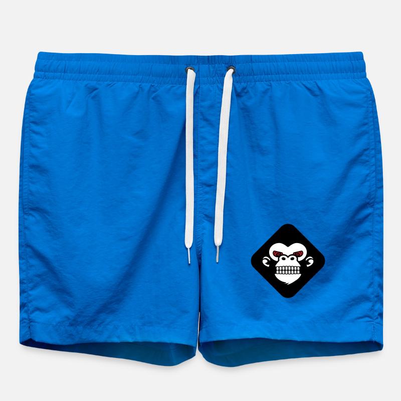 Gorilla-Zahn-Logo - Badeshorts - Cobalt blue