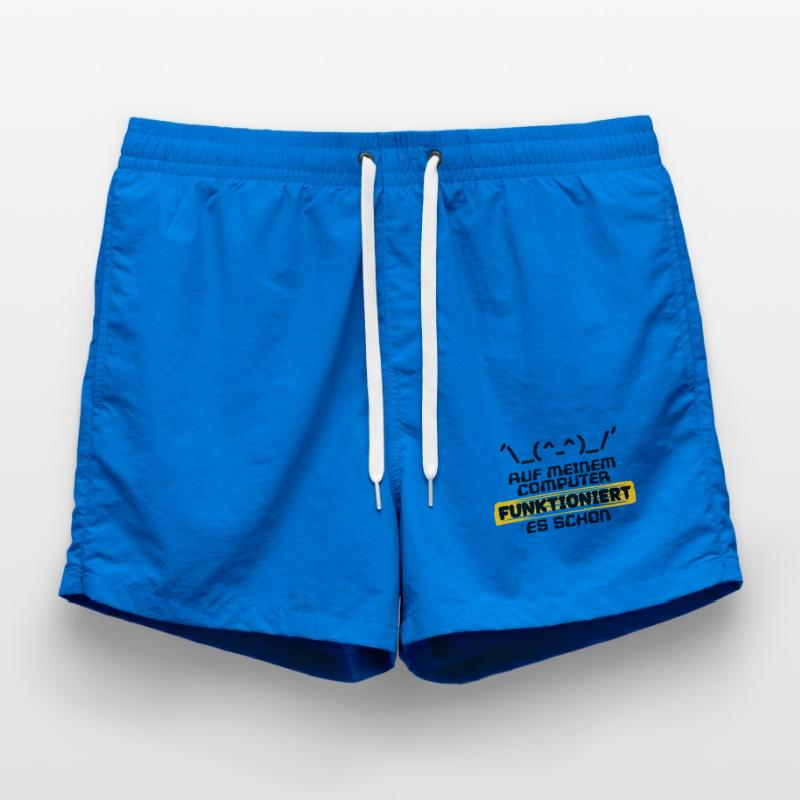 Developer Statement Code Skripting Programmierer Badeshorts