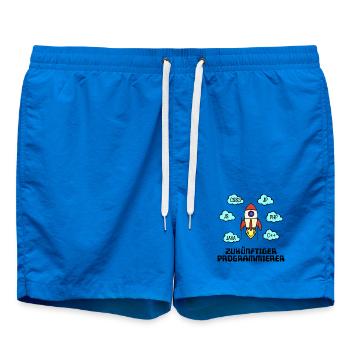 Css Code Developer C++ Java Php Programmierer - Badeshorts - Cobalt blue - Vorne
