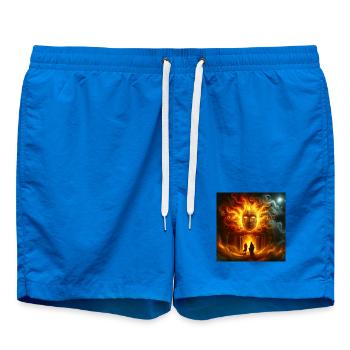 Visage de Feu Mythologique - Short de bain - cobalt blue - Devant