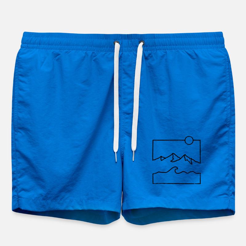 Awaiting design - Swim Trunks - cobalt blue
