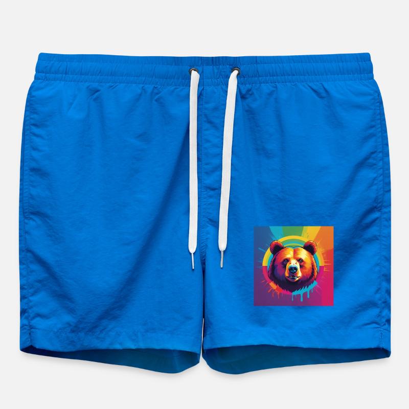 Pride Bear - Badeshorts - Cobalt blue